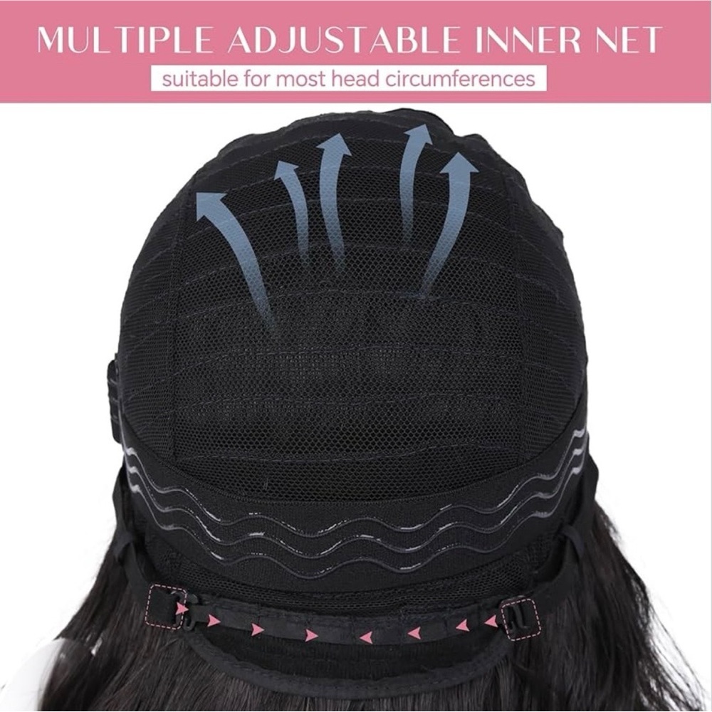 Stylish Ombre Blonde Lace-Front Wavy Wig - Picture 6 of 8